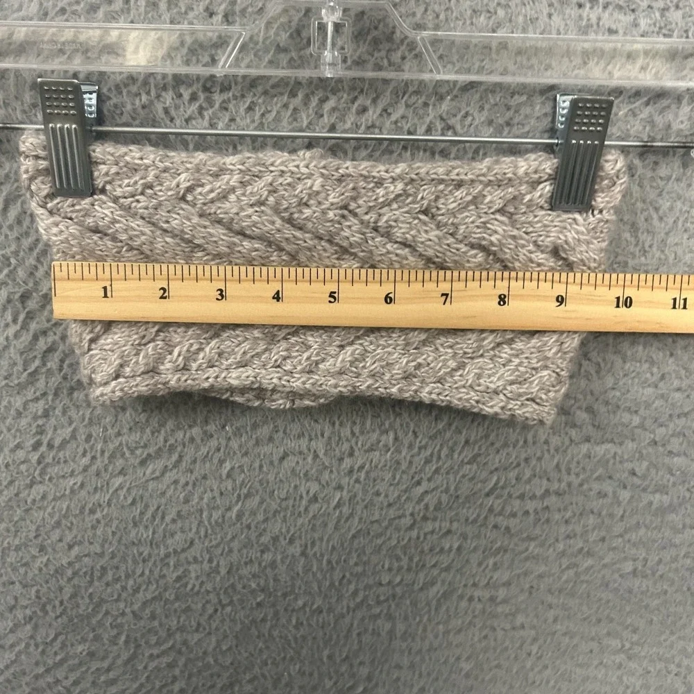 Aran Woollen Mills Head Band Womens Cable Knit Super Soft Merino Made In Ireland